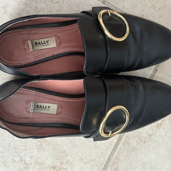 Bally Janelle Buckled Slip-On Loafers - Picture 5 of 9